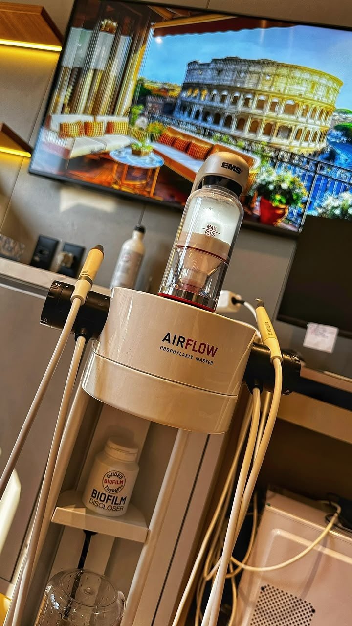Equipamento Airflow de profilaxia